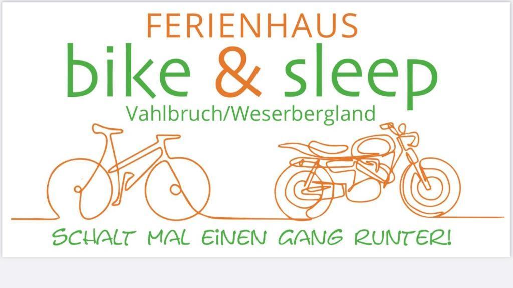 Bike & Sleep Weserbergland Ferienhaus Vahlbruch ภายนอก รูปภาพ